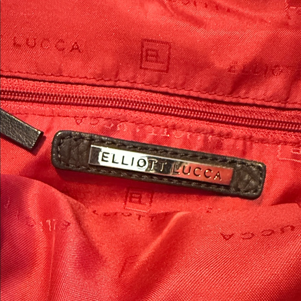 Elliott Lucca Brown Leather Hobo Bag - Picture 6 of 6